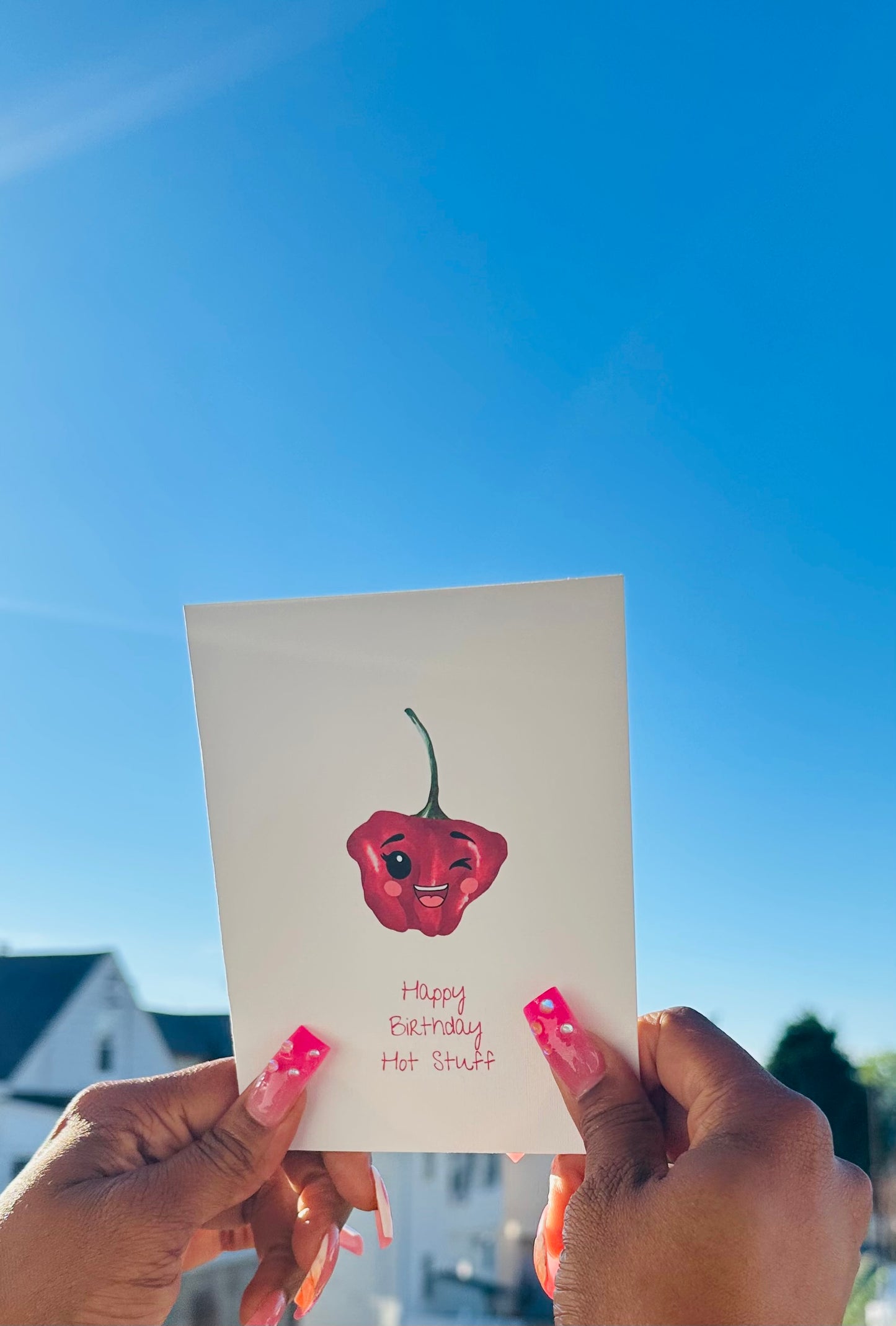Hot Stuff Birthday Card