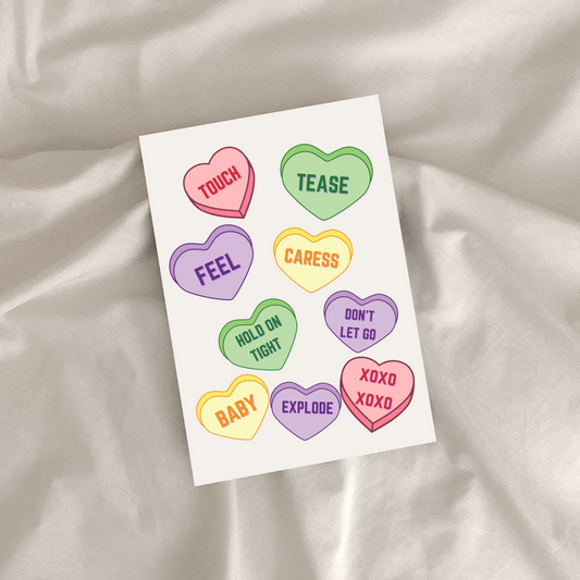 Touch & Tease Valentine's Card